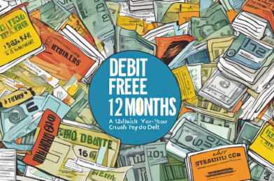 Debt-Free in 12 Months: A Realistic Plan to Crush Your Debt